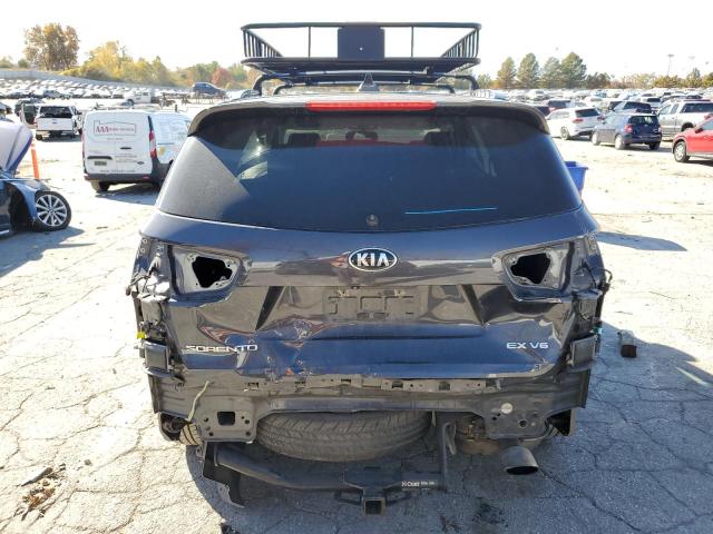 5XYPH4A53GG099748 - 2016 KIA SORENTO EX GRAY photo 6