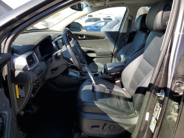 5XYPH4A53GG099748 - 2016 KIA SORENTO EX GRAY photo 7