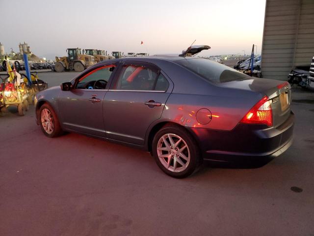 3FAHP0JA8CR265507 - 2012 FORD FUSION SEL GRAY photo 2