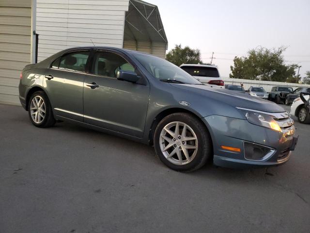 3FAHP0JA8CR265507 - 2012 FORD FUSION SEL GRAY photo 4