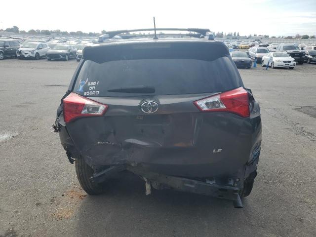 JTMZFREV7FJ048693 - 2015 TOYOTA RAV4 LE BLACK photo 6