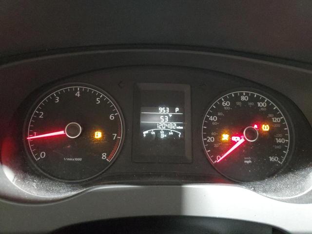 3VWDZ7AJ0BM025453 - 2011 VOLKSWAGEN JETTA SE 银色 照片 9