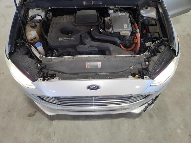 3FA6P0LU6JR209061 - 2018 FORD FUSION SE HYBRID Gümüş fotoğraf 11