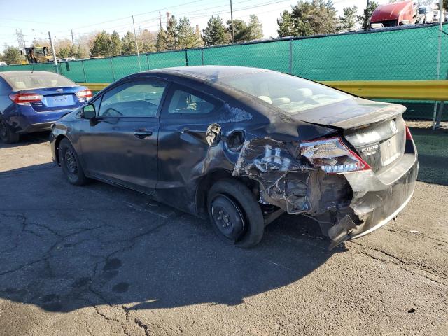 2HGFG3B51CH553564 - 2012 HONDA CIVIC LX BLACK photo 2
