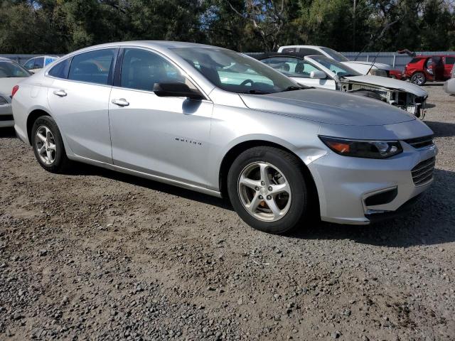 1G1ZB5ST5HF178834 - 2017 CHEVROLET MALIBU LS Արծաթագույն լուսանկար 4