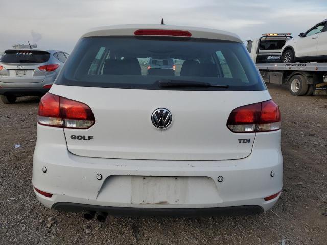 WVWDM7AJ0CW334150 - 2012 VOLKSWAGEN GOLF Սպիտակ լուսանկար 6
