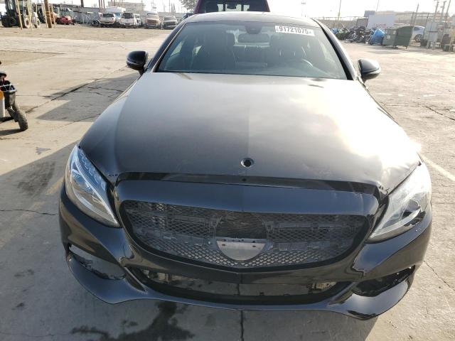 WDDWJ4JB2HF482354 - 2017 MERCEDES-BENZ C 300 BLACK photo 5