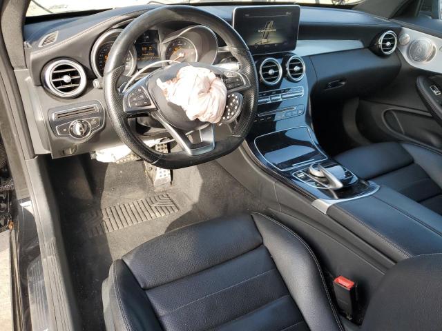 WDDWJ4JB2HF482354 - 2017 MERCEDES-BENZ C 300 BLACK photo 8
