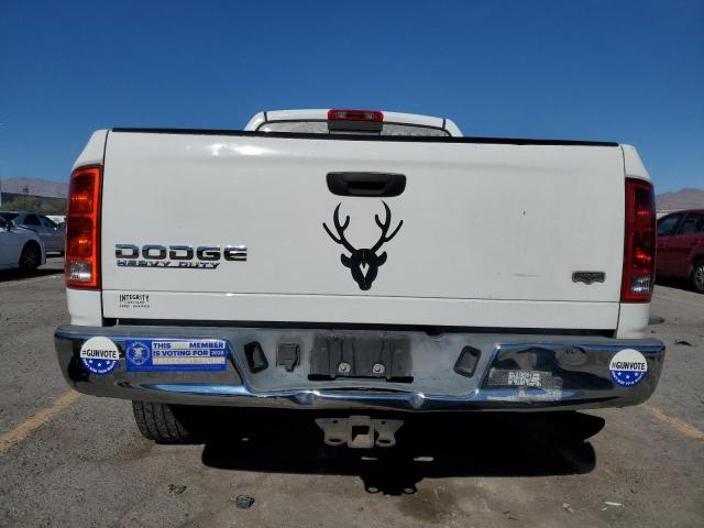 3D7KA28CX4G192597 - 2004 DODGE RAM 2500 ST WHITE photo 6