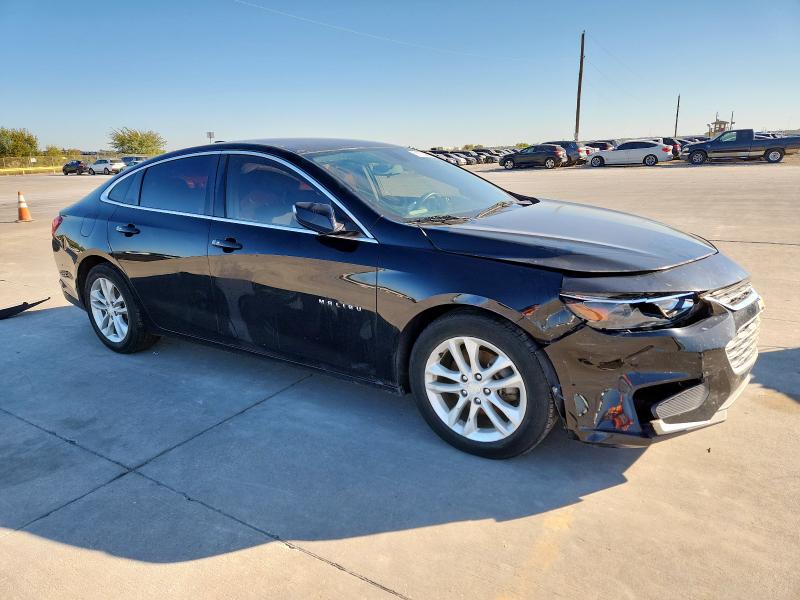 1G1ZE5ST3HF150263 - 2017 CHEVROLET MALIBU LT BLACK photo 4