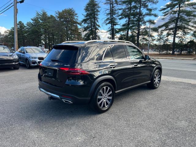 4JGFB4FB9RA977015 - 2024 MERCEDES-BENZ GLE 350 4MATIC BLACK photo 4