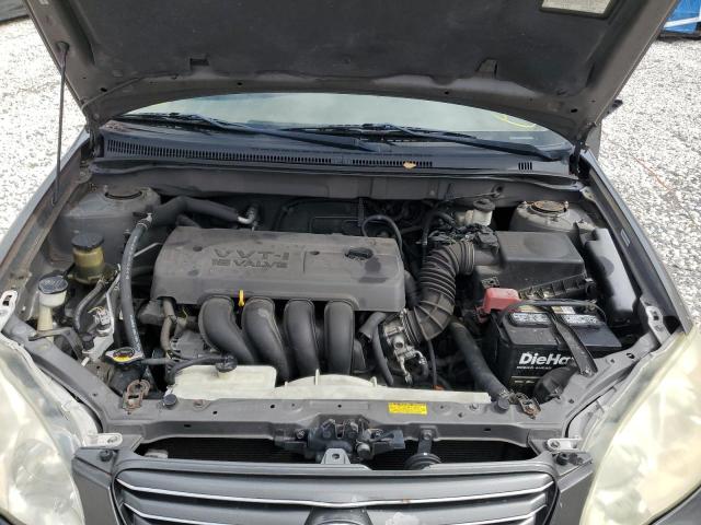 1NXBR32E75Z352853 - 2005 TOYOTA COROLLA CE GRAY photo 11