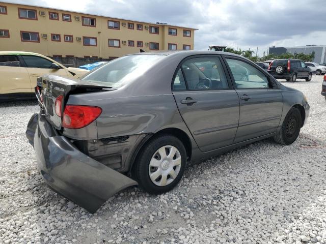 1NXBR32E75Z352853 - 2005 TOYOTA COROLLA CE GRAY photo 3