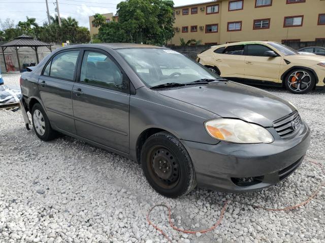 1NXBR32E75Z352853 - 2005 TOYOTA COROLLA CE GRAY photo 4