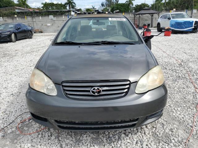 1NXBR32E75Z352853 - 2005 TOYOTA COROLLA CE GRAY photo 5