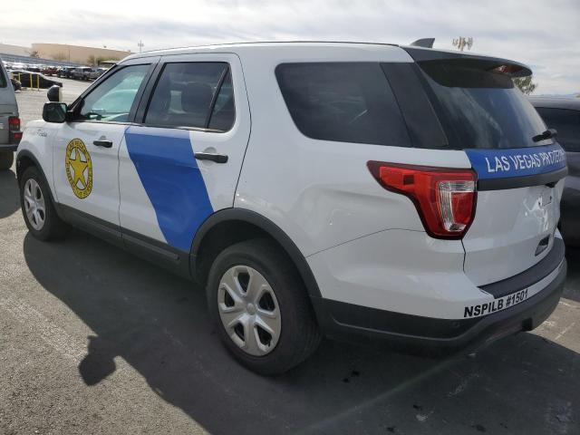 1FM5K8ARXKGA12173 - 2019 FORD EXPLORER POLICE INTERCEPTOR Ақ фото 2