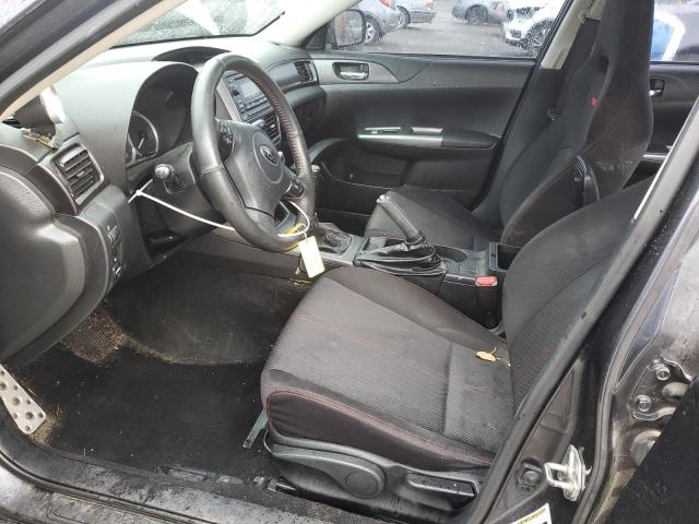 JF1GV7E67DG005608 - 2013 SUBARU IMPREZA WRX GRAY photo 7
