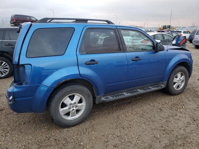 1FMCU9DG2BKC34334 - 2011 FORD ESCAPE XLT BLUE photo 3