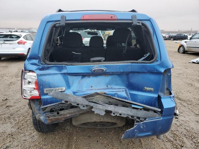1FMCU9DG2BKC34334 - 2011 FORD ESCAPE XLT BLUE photo 6