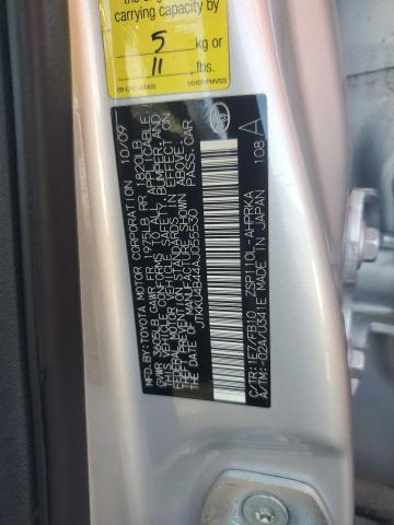 JTKKU4B44AJ055530 - 2010 TOYOTA SCION XD 银色 照片 12