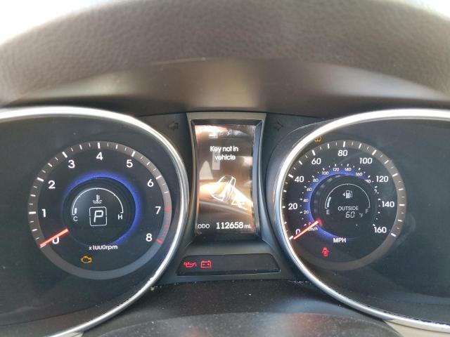 5XYZUDLB2GG305830 - 2016 HYUNDAI SANTA FE S BLACK photo 9