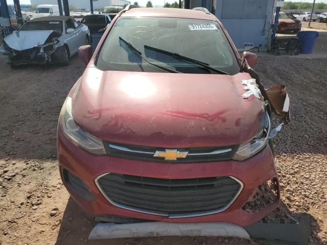 3GNCJLSBXJL210711 - 2018 CHEVROLET TRAX 1LT RED photo 5