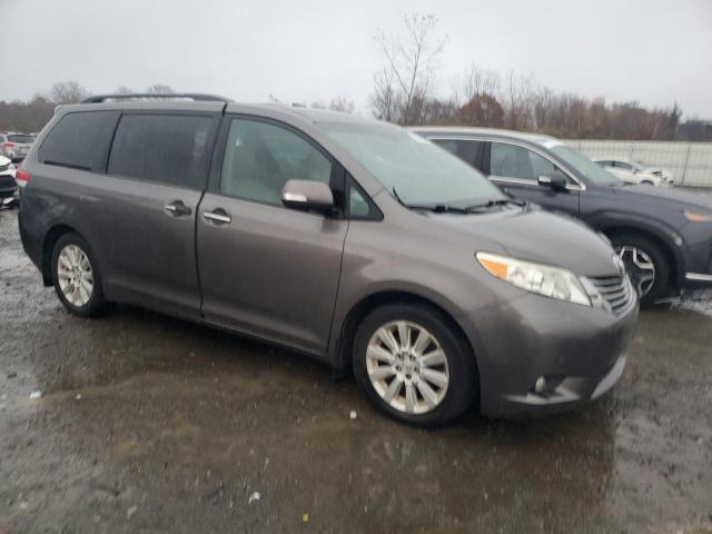 5TDDK3DC1DS069185 - 2013 TOYOTA SIENNA XLE Сірий фото 4
