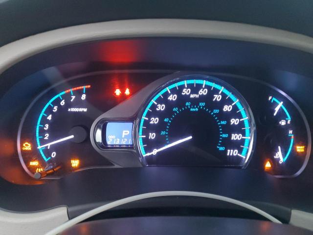 5TDDK3DC1DS069185 - 2013 TOYOTA SIENNA XLE Сірий фото 9