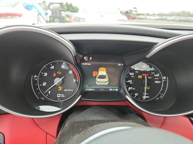 ZARFANBN1M7643814 - 2021 ALFA ROMEO GIULIA TI Biały zdjęcie 9