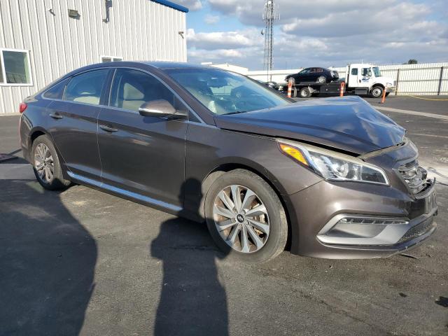 5NPE34AF1FH091038 - 2015 HYUNDAI SONATA SPORT 棕色 照片 4