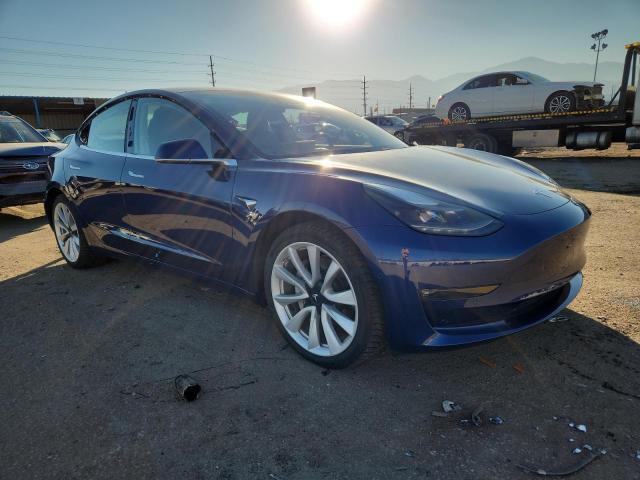 5YJ3E1EB1KF194265 - 2019 TESLA MODEL 3 蓝色 照片 4
