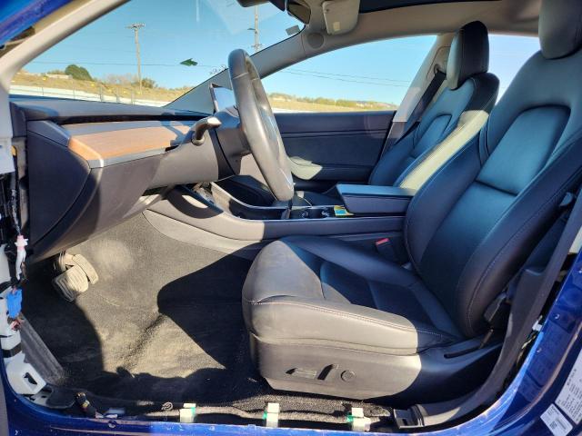 5YJ3E1EB1KF194265 - 2019 TESLA MODEL 3 蓝色 照片 7
