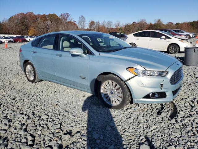 3FA6P0SUXER324513 - 2014 FORD FUSION TITANIUM PHEV 蓝色 照片 4