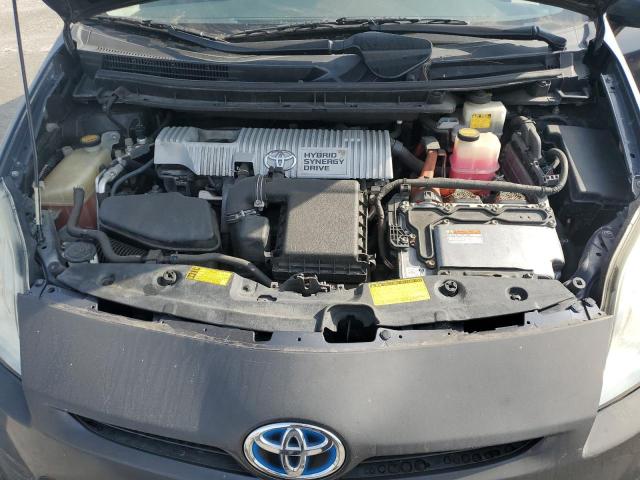 JTDKN3DUXB0261227 - 2011 TOYOTA PRIUS GRAY photo 11