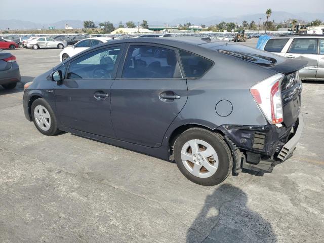 JTDKN3DUXB0261227 - 2011 TOYOTA PRIUS GRAY photo 2