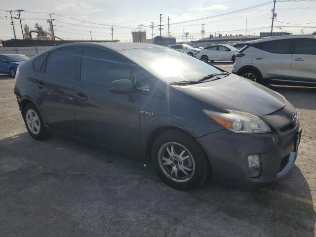 JTDKN3DUXB0261227 - 2011 TOYOTA PRIUS GRAY photo 4