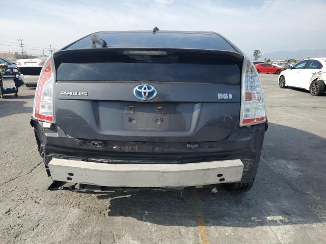 JTDKN3DUXB0261227 - 2011 TOYOTA PRIUS GRAY photo 6
