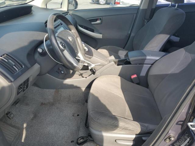 JTDKN3DUXB0261227 - 2011 TOYOTA PRIUS GRAY photo 7