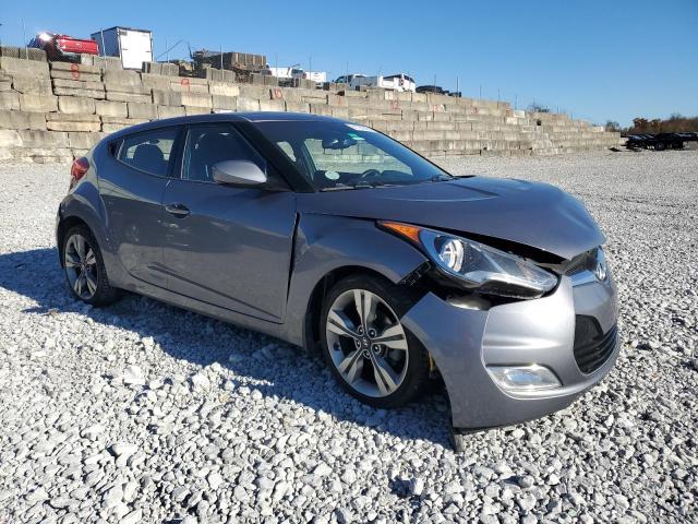 KMHTC6AD7HU318075 - 2017 HYUNDAI VELOSTER GRAY photo 4