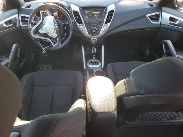 KMHTC6AD7HU318075 - 2017 HYUNDAI VELOSTER GRAY photo 8