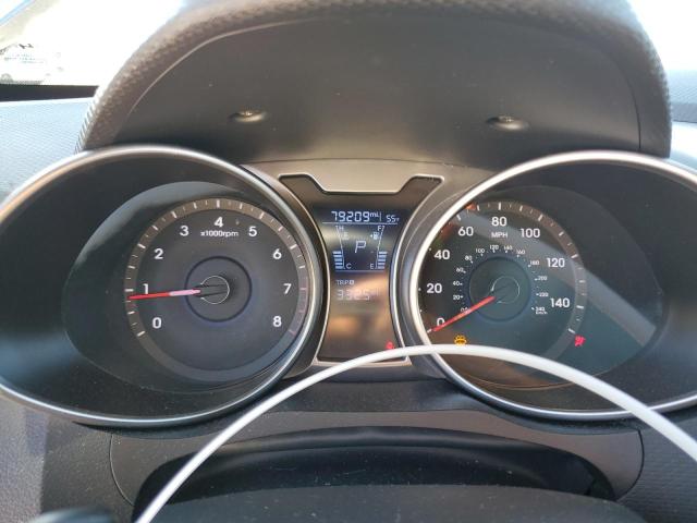 KMHTC6AD7HU318075 - 2017 HYUNDAI VELOSTER GRAY photo 9