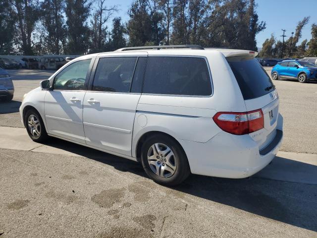 5FNRL38747B424584 - 2007 HONDA ODYSSEY EXL WHITE photo 2