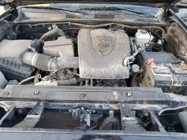 5TFCZ5AN1MX263556 - 2021 TOYOTA TACOMA DOUBLE CAB BLACK photo 12