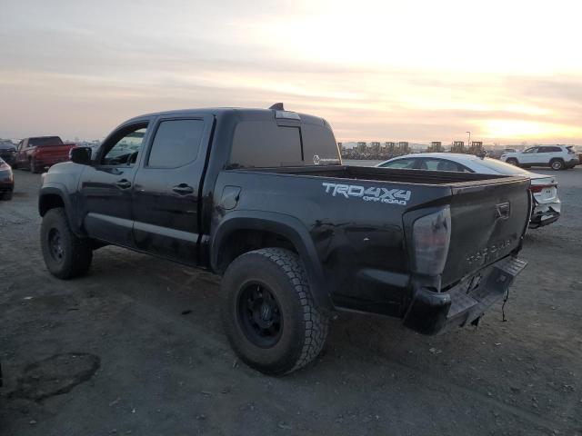 5TFCZ5AN1MX263556 - 2021 TOYOTA TACOMA DOUBLE CAB BLACK photo 2