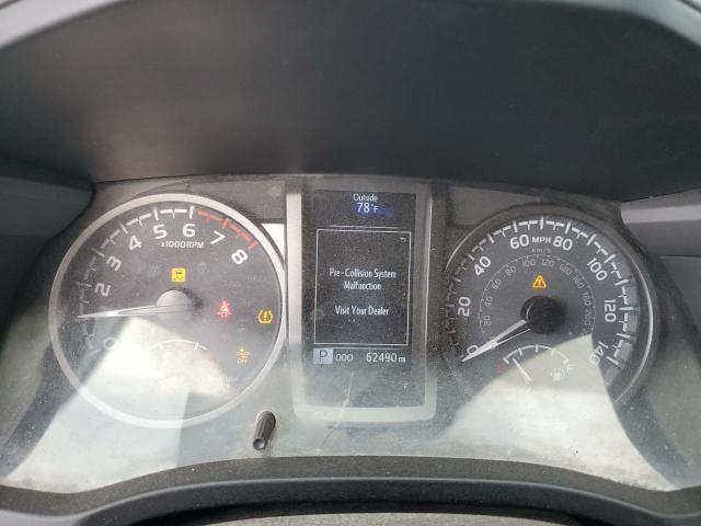 5TFCZ5AN1MX263556 - 2021 TOYOTA TACOMA DOUBLE CAB BLACK photo 9