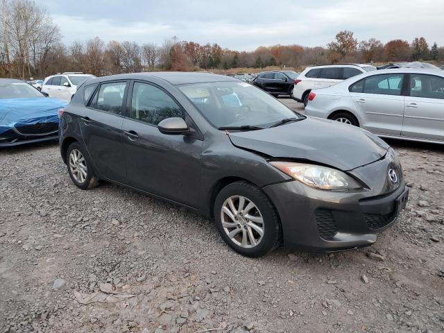 JM1BL1L86C1622172 - 2012 MAZDA 3 I GRAY photo 4