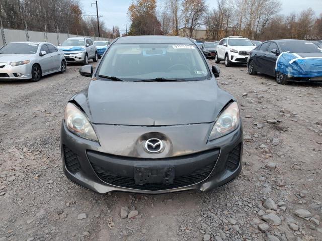 JM1BL1L86C1622172 - 2012 MAZDA 3 I GRAY photo 5