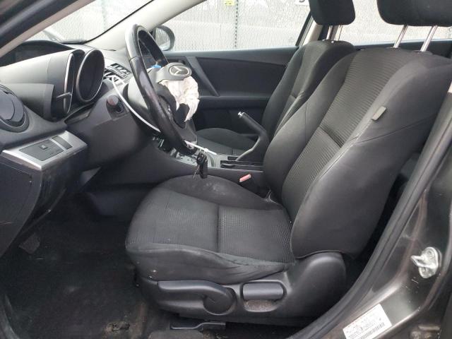 JM1BL1L86C1622172 - 2012 MAZDA 3 I GRAY photo 7
