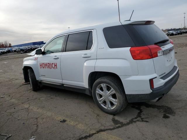2GKALMEK6H6348261 - 2017 GMC TERRAIN SLE WHITE photo 2