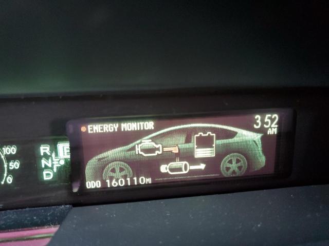 JTDKN3DU8F0462582 - 2015 TOYOTA PRIUS WHITE photo 9